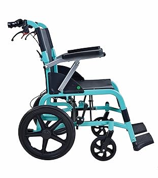 Amazon | Care-Parents 車椅子 介助型 アルミ製 折りたたみ 車